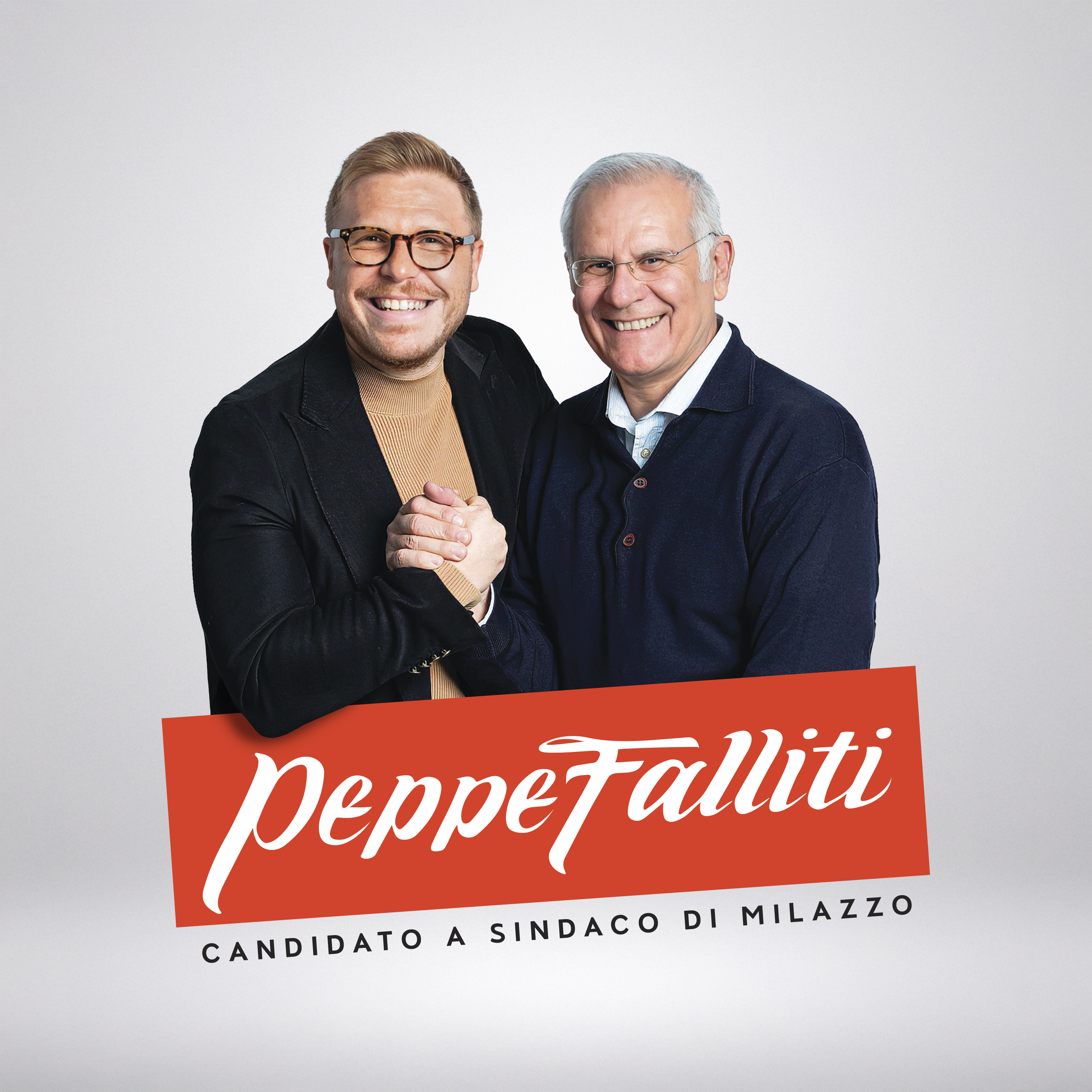 Peppe Falliti candidato sindaco Milazzo con Ismaele La Vardera deputato ARS Controcorrente